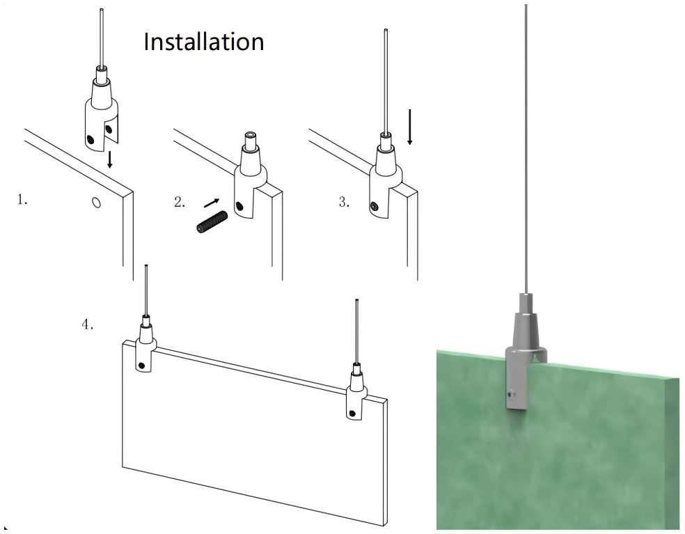 6.suspended baffle ceiling 6.suspended baffle ceiling