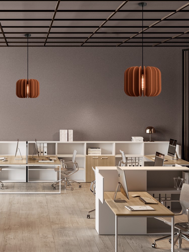 1.sound absorbing lighting Office application scenarios 1.sound absorbing lighting Office application scenarios