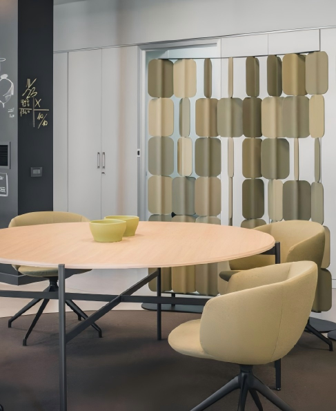 6.Acoustic screen panel Rotating screen 6.Acoustic screen panel Rotating screen