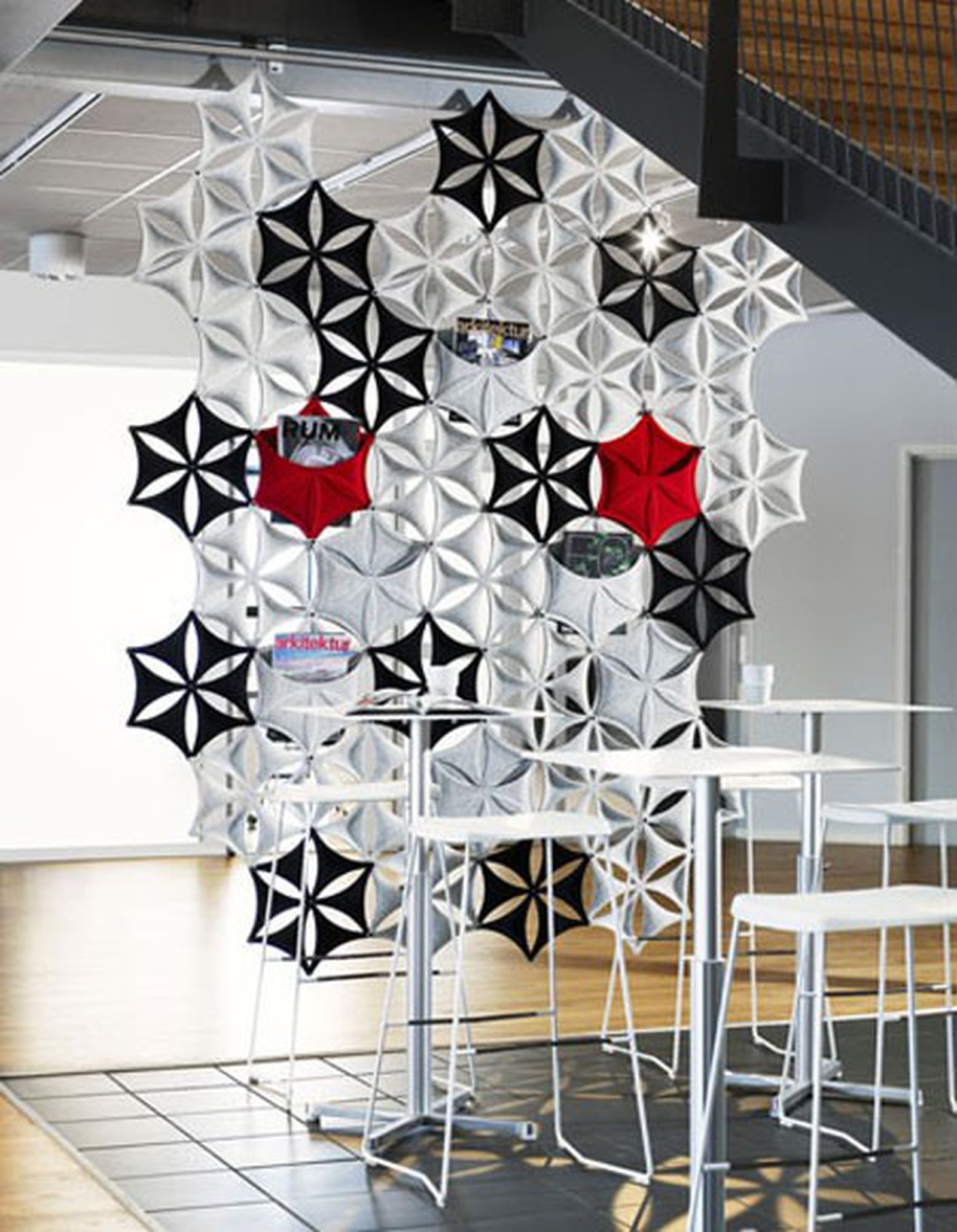 53D PET Acoustic Panels Petal shape 53D PET Acoustic Panels Petal shape