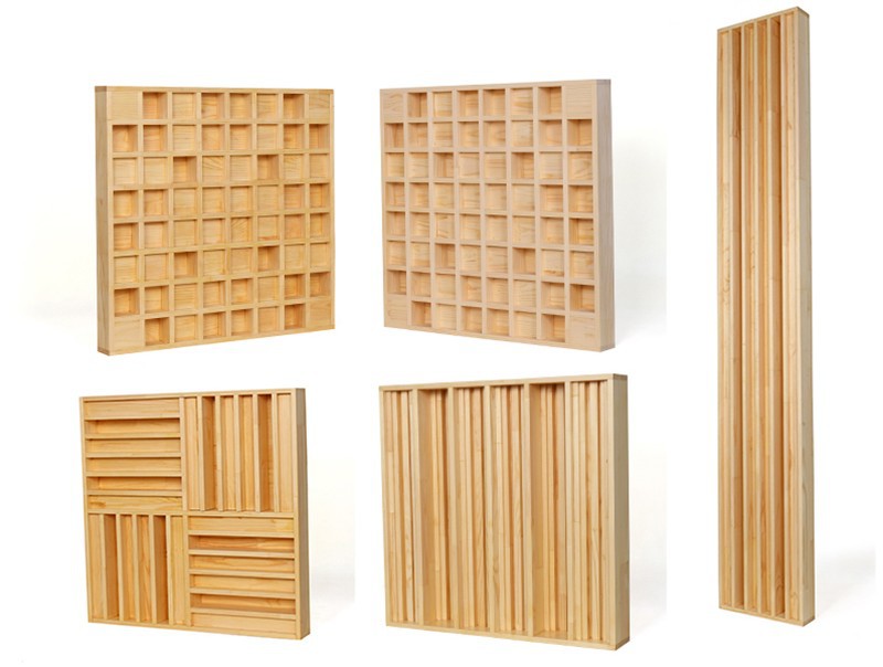 Wood Acoustic Diffuser Wall Panels Wood Acoustic Diffuser Wall Panels