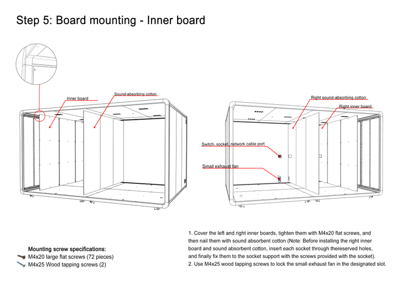 acoustic pod installation7 acoustic pod installation7