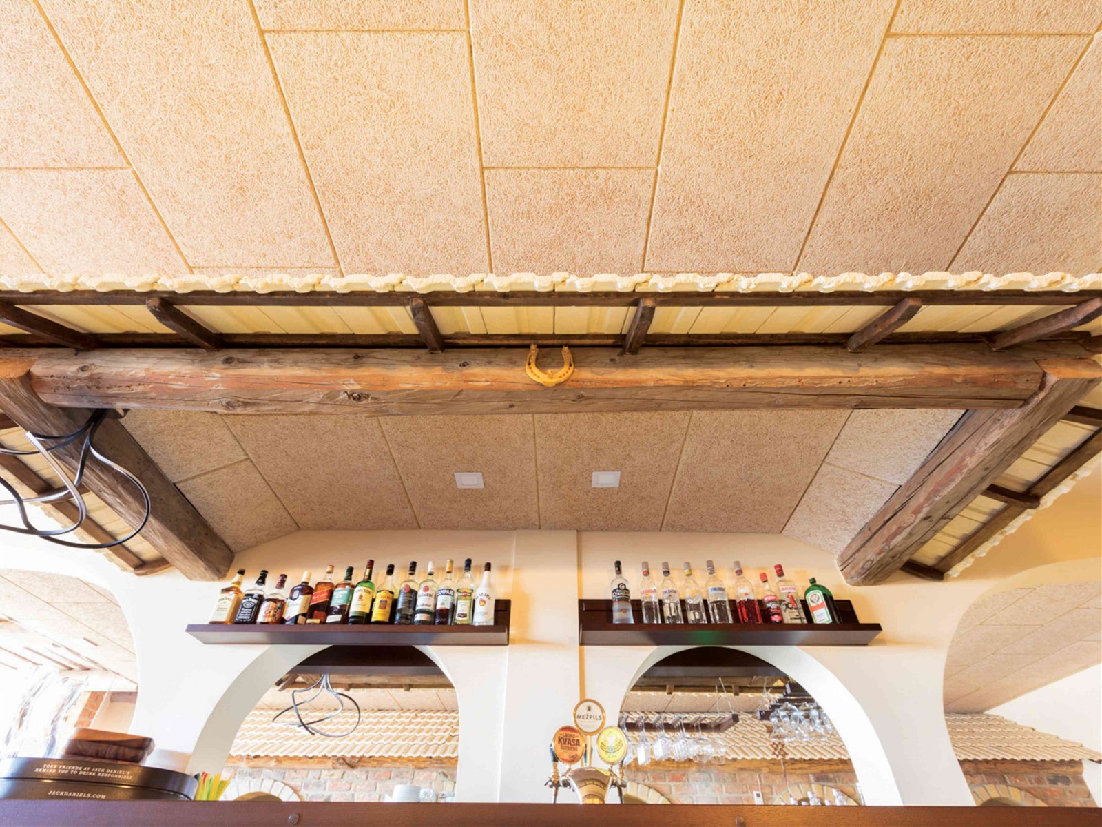 2.wood wool acoustic wall panels Hotel Ceiling application scenarios 2.wood wool acoustic wall panels Hotel Ceiling application scenarios
