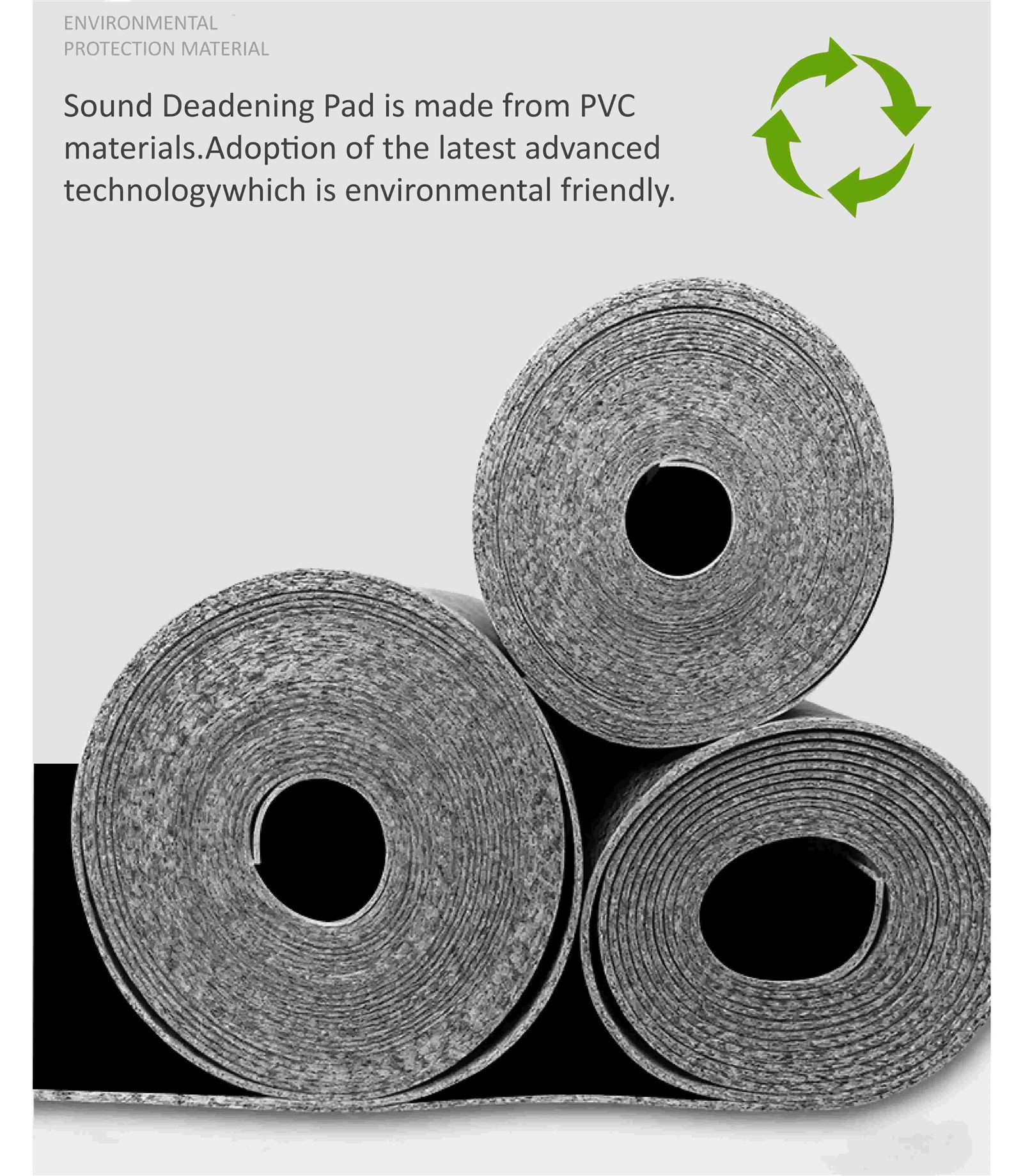 3.Environmentally friendly Loaded vinyl soundproofing and non-toxic 3.Environmentally friendly Loaded vinyl soundproofing and non-toxic