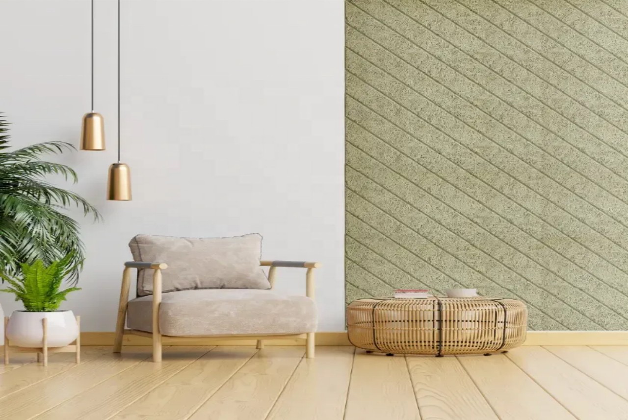 2.Customized Shape of Wood Wool Acoustic Panel 2.Customized Shape of Wood Wool Acoustic Panel