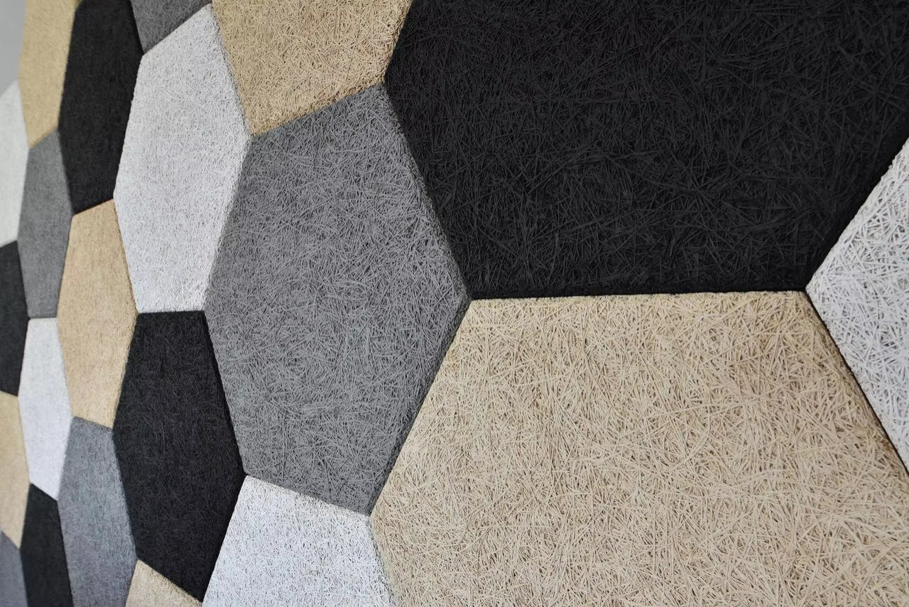 6.Latest design Shape of Wood Wool Acoustic Panel 6.Latest design Shape of Wood Wool Acoustic Panel