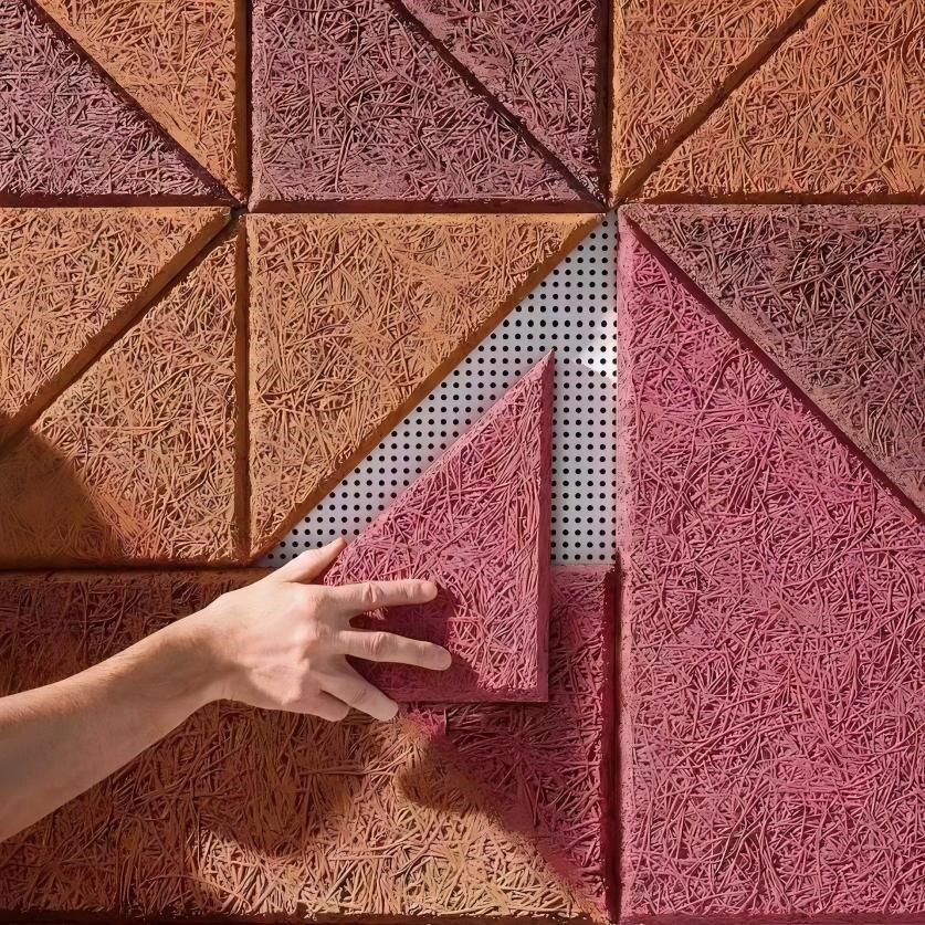 4. Easy to install and cut Groove Wood Wool Acoustic Panel 4. Easy to install and cut Groove Wood Wool Acoustic Panel