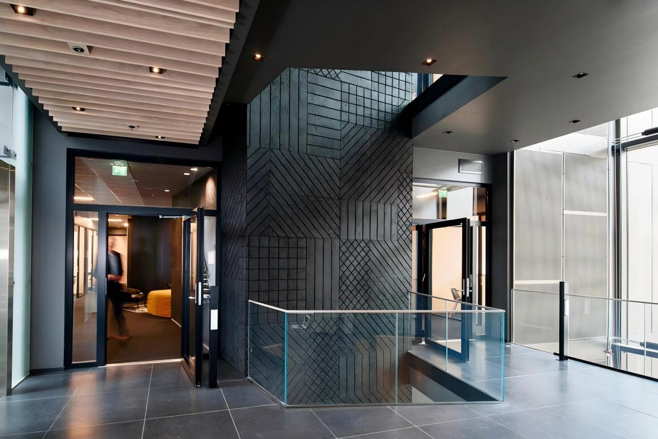 4.Groove Wood Wool Acoustic Panel irregular shapes design 4.Groove Wood Wool Acoustic Panel irregular shapes design