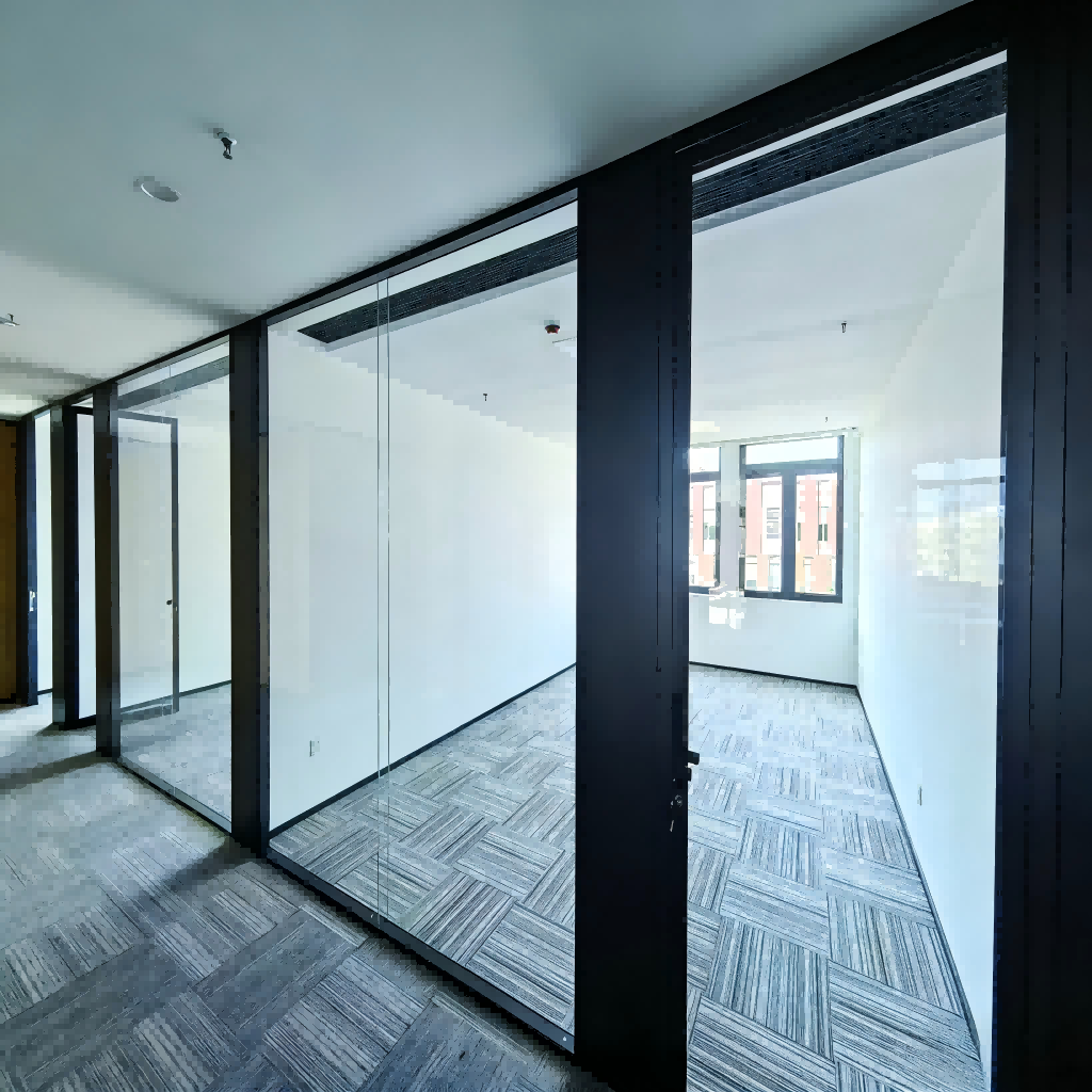 3.easy installation Folding Glass Partition 3.easy installation Folding Glass Partition