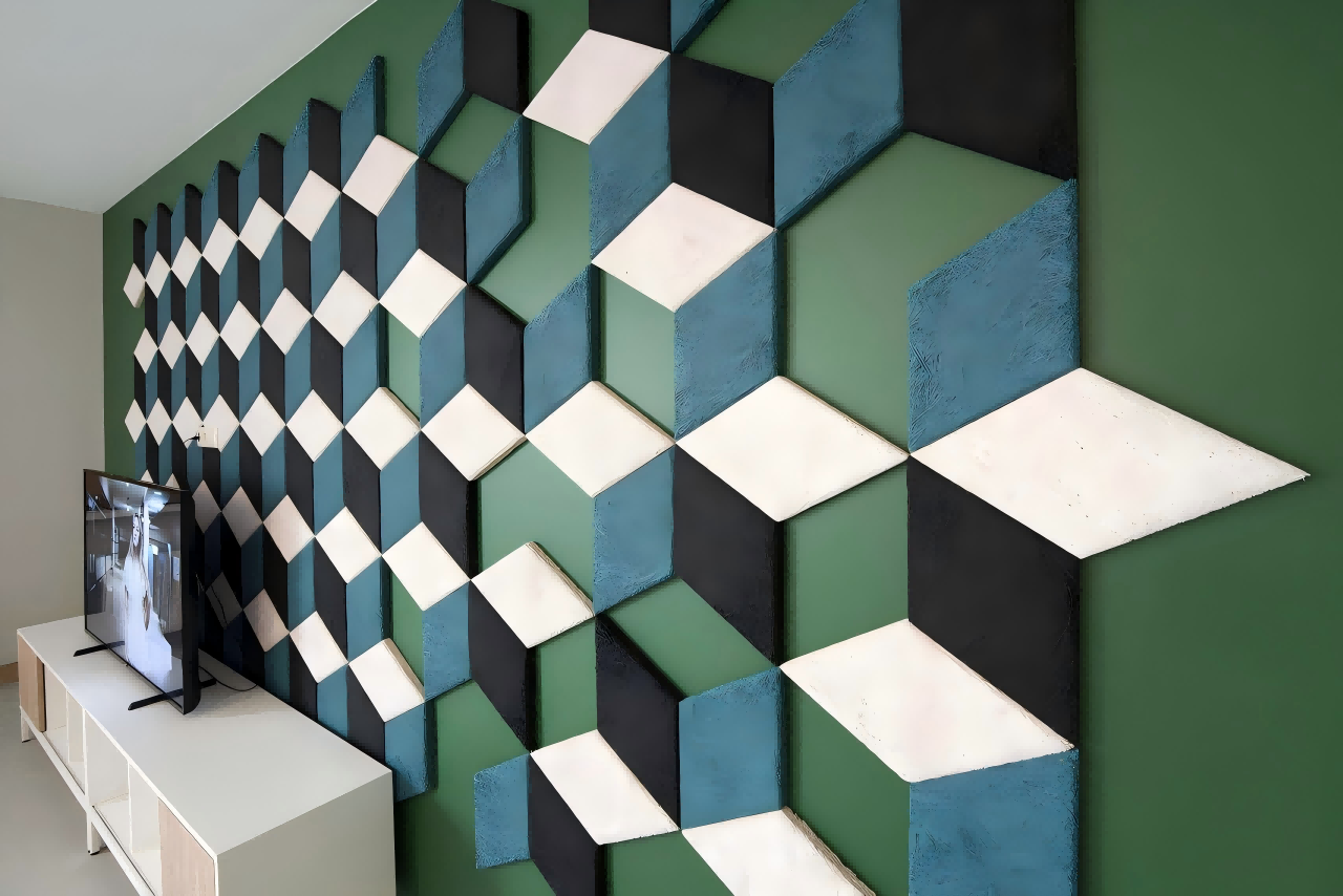 3. Excellent decorative effect Painted Wood Wool Acoustic Panel 3. Excellent decorative effect Painted Wood Wool Acoustic Panel