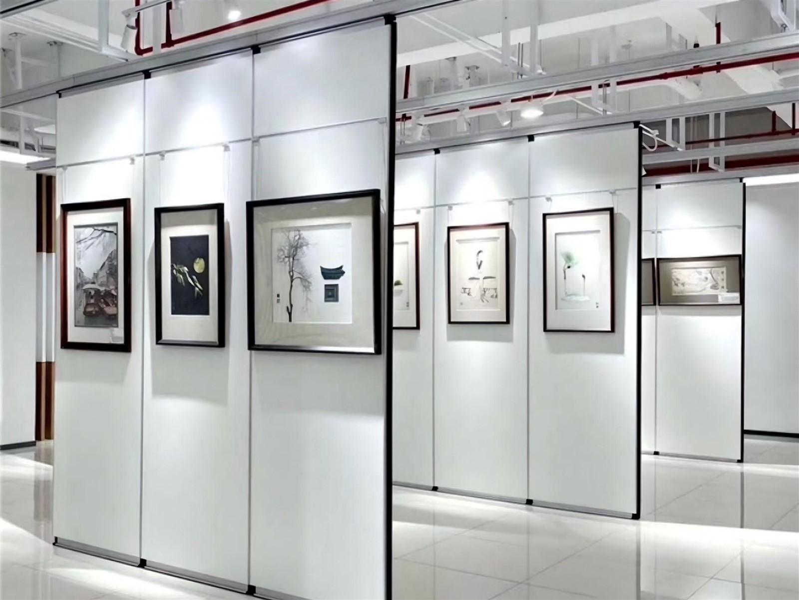6.Manual Movable Partition in exhibition hall 6.Manual Movable Partition in exhibition hall