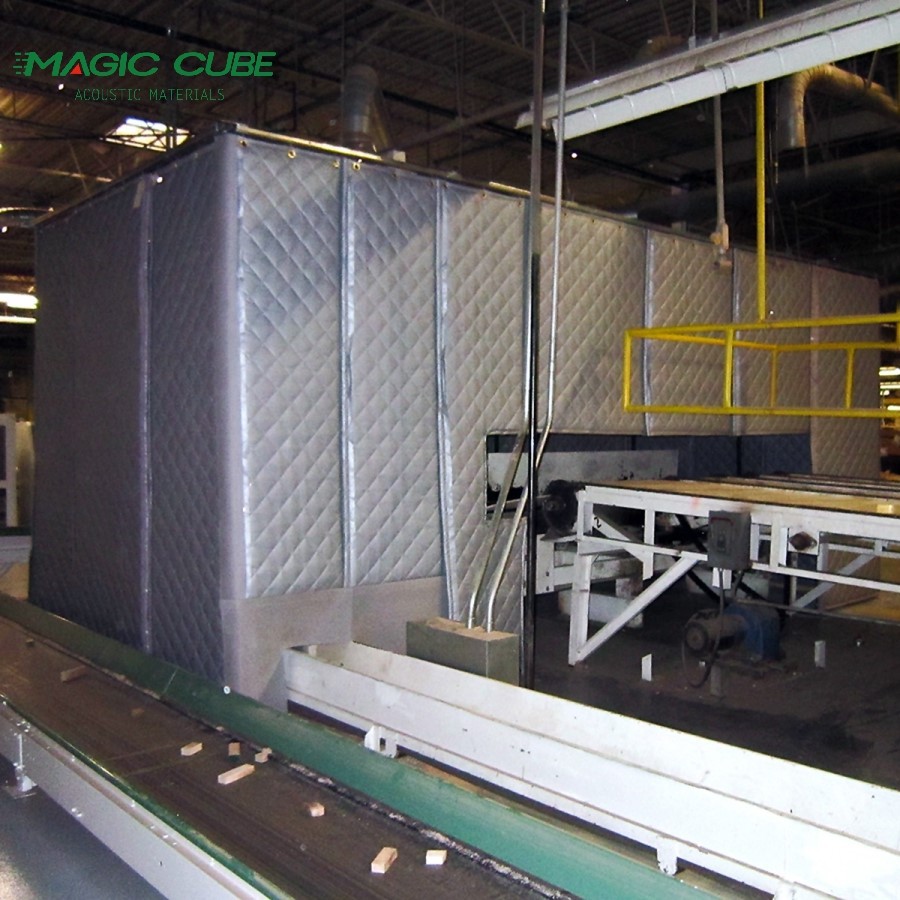 3.Tensile and Tear Resistance Industrial Noise Barrier 3.Tensile and Tear Resistance Industrial Noise Barrier