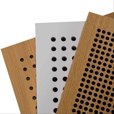 Acoustic Perforated Wood Panels