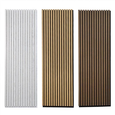 Acoustic Wood Slat Wall Panels