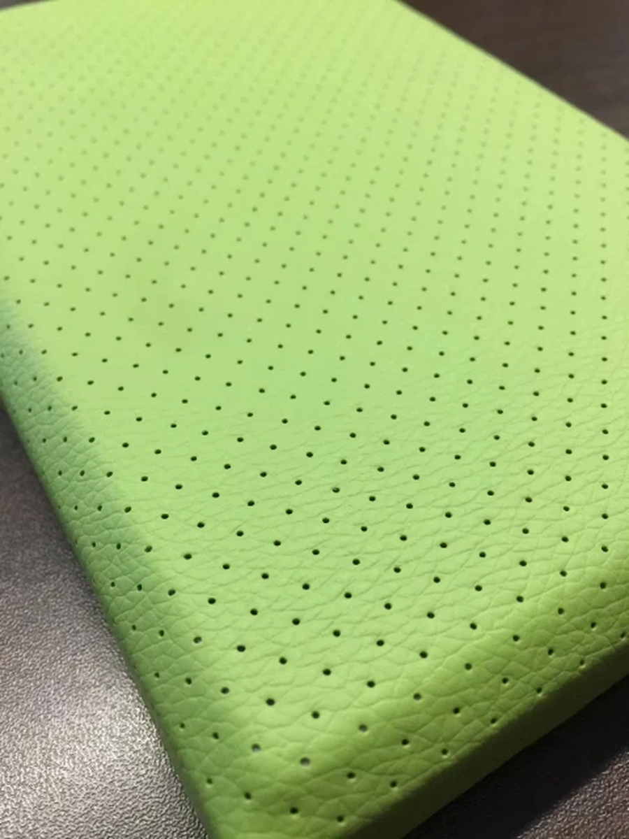 leather wrapped perforated wall panel leather wrapped perforated wall panel