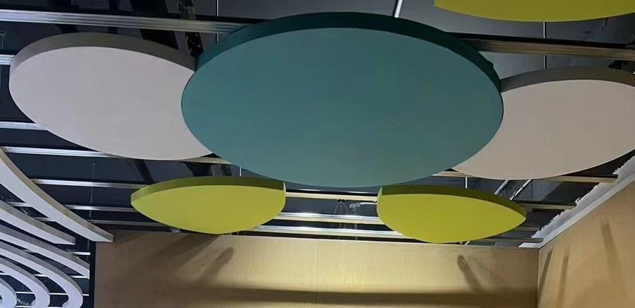 Special-shaped fiberglass ceiling tiles Special-shaped fiberglass ceiling tiles