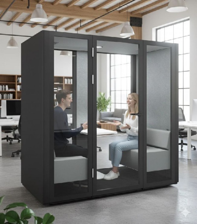 Soundproof Pods for Open Office Soundproof Pods for Open Office