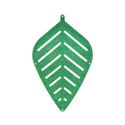 Leaf-shaped Polyester Fiber Acoustic Hanging Screen